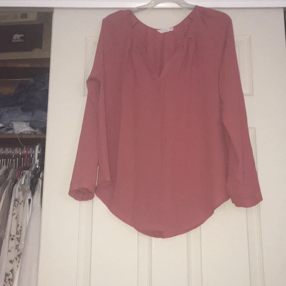 Rose colored Blouse